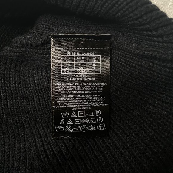 Guess Women's Black  Half Sleeve Peplum Top, size Extra Small - Picture 10 of 11